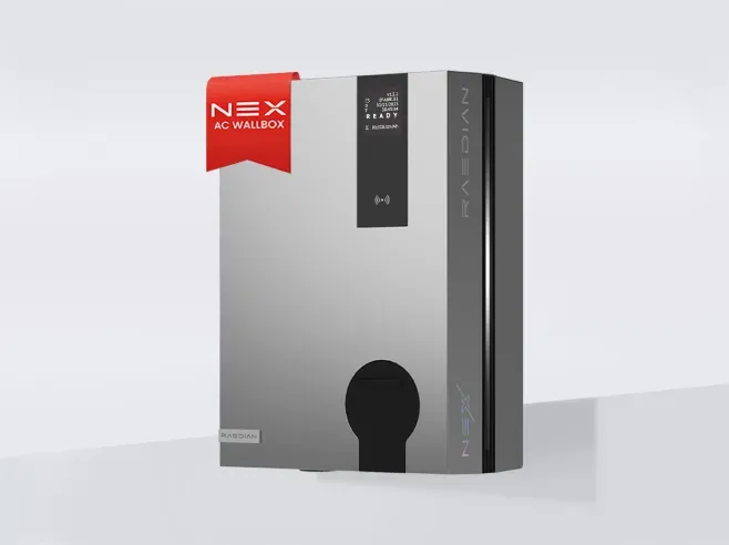 RAEDIAN NEX 22 kW fali AC autótöltő