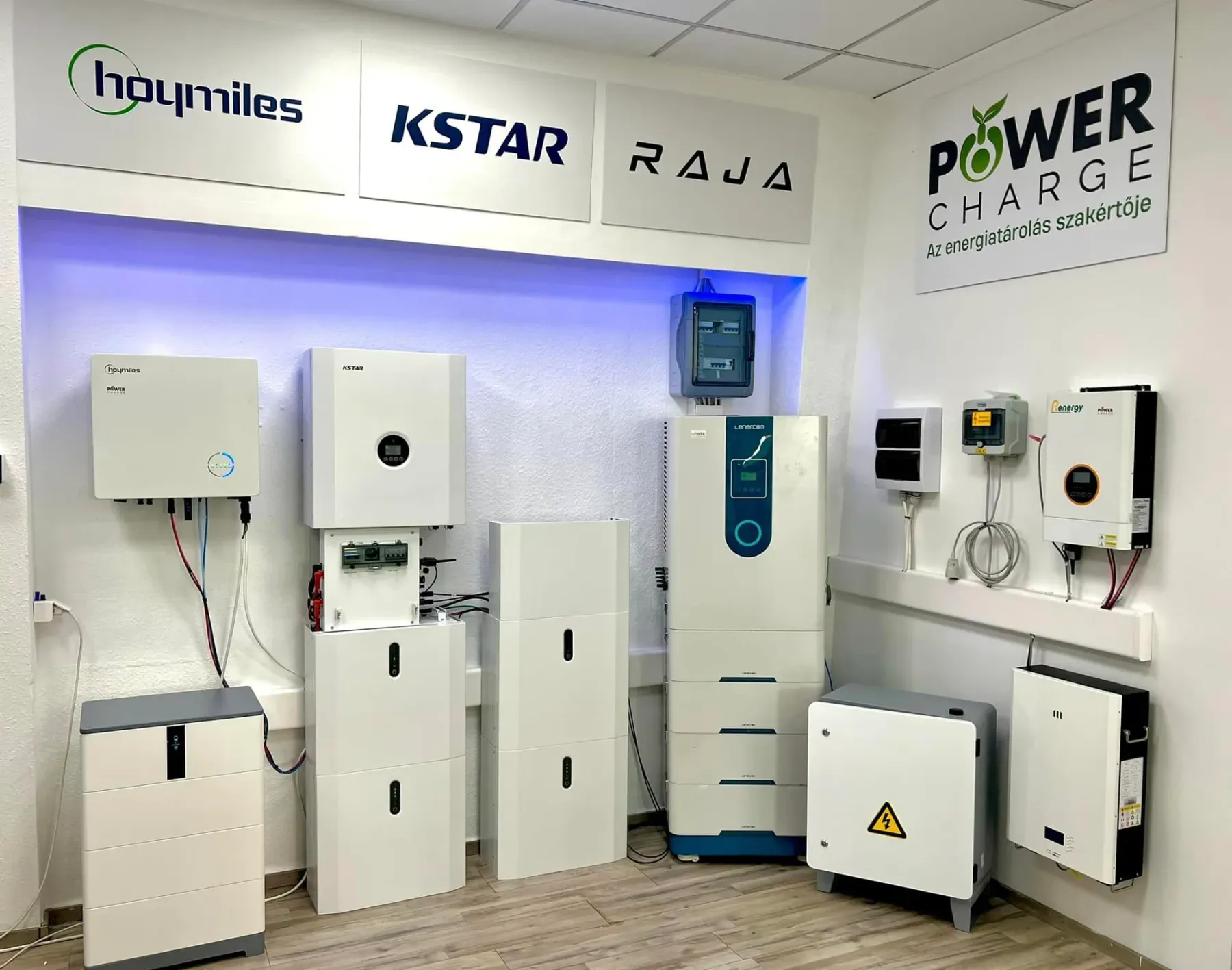 Power Charge budapesti bemutatóterem