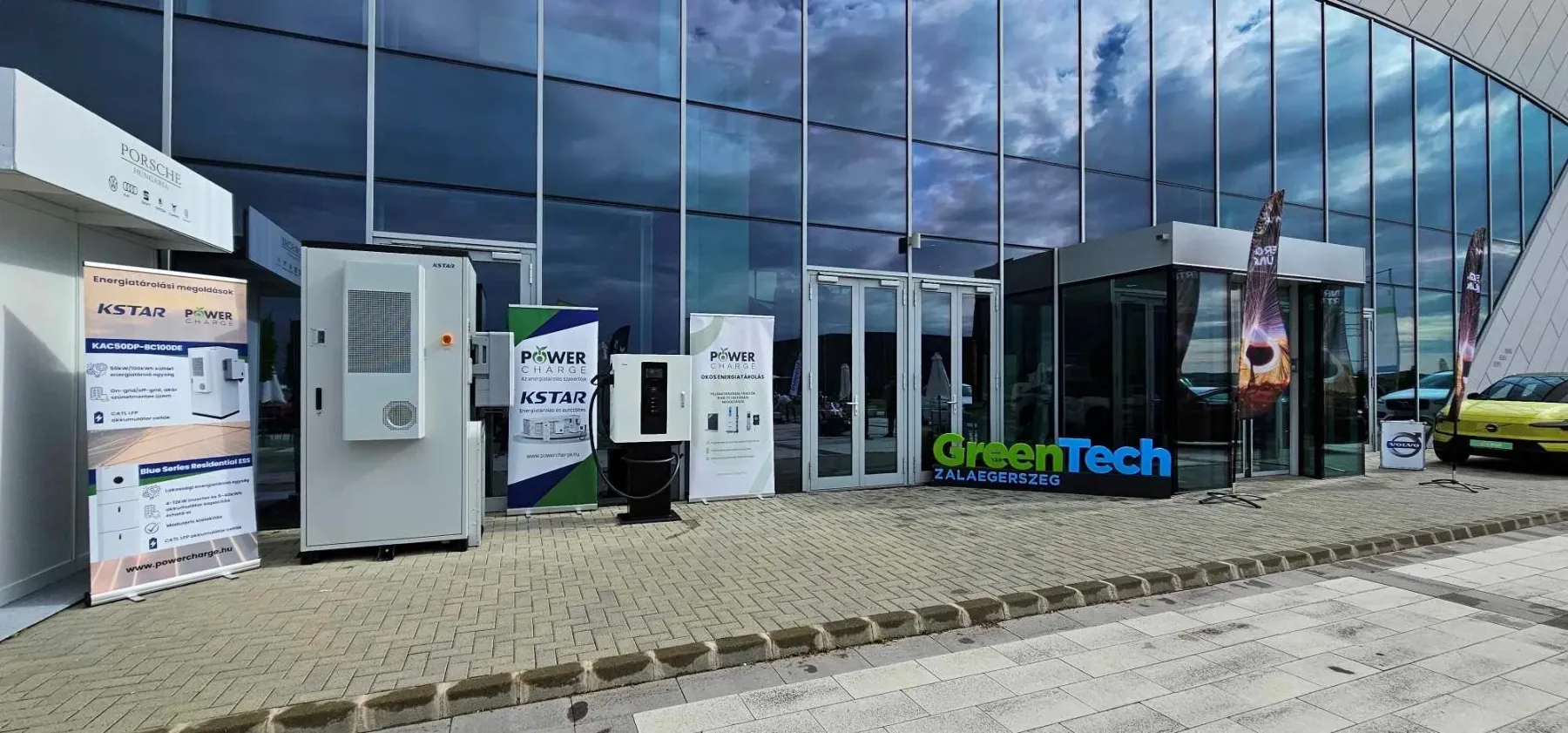 GreenTech konferencia, PowerCharge ipari energiatárolás, ipari energiatároló