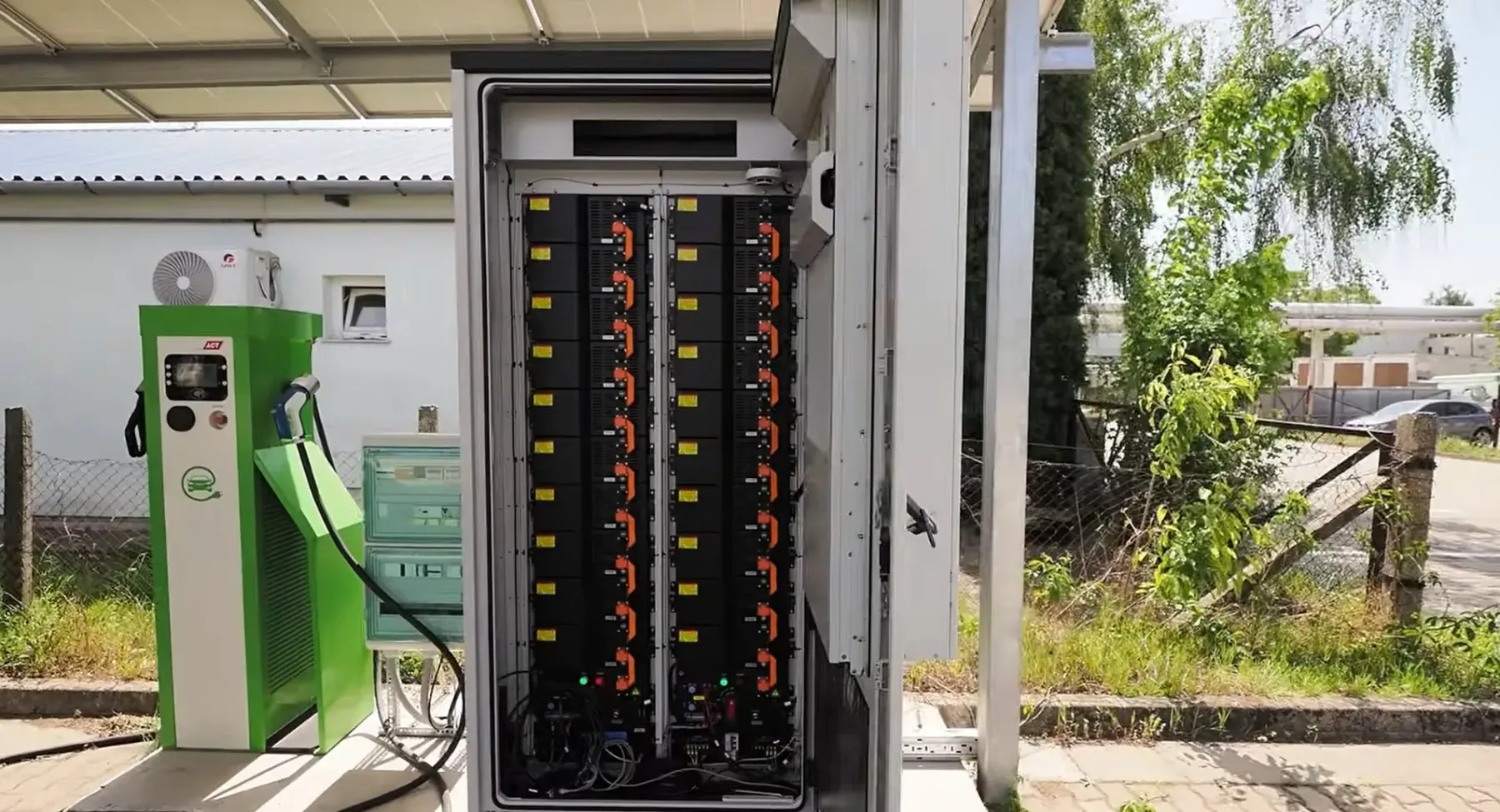 KSTAR energiatároló rendszer elektromos autóflottához